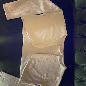 White short fancy cardigan